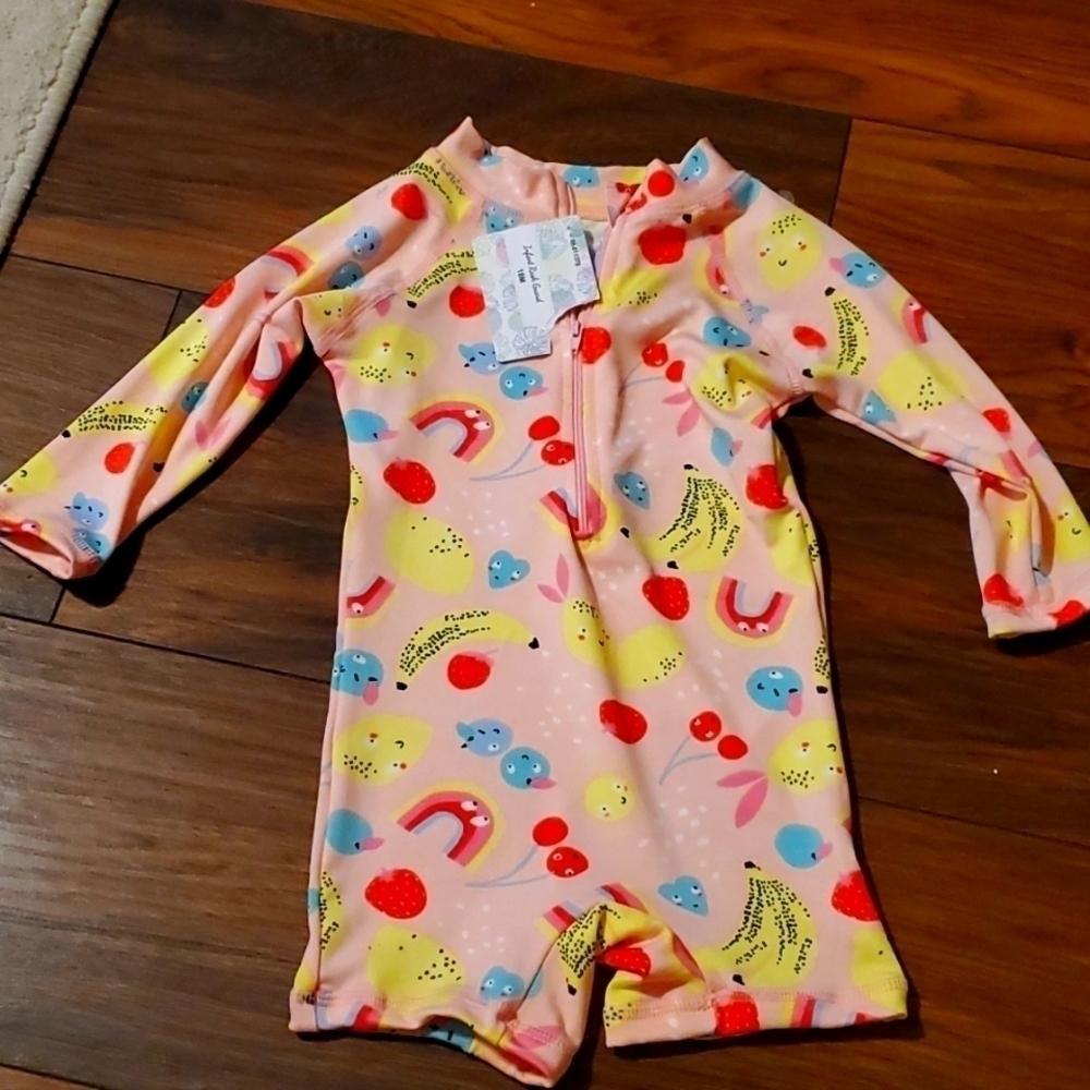 Colorful Kids Swim One Piece